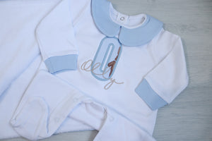 Blanket and baby grow set