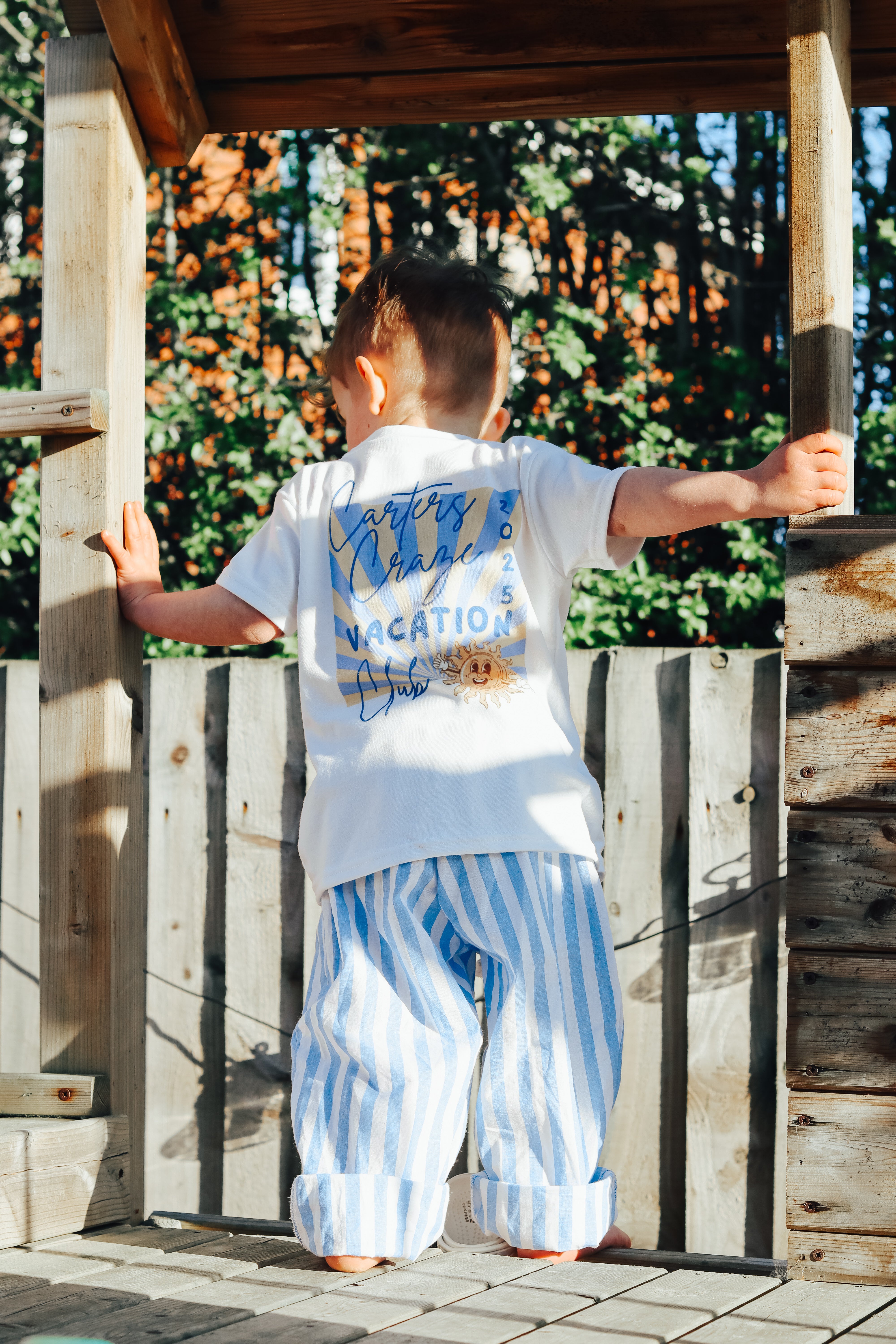 CC set Linen blue trouser set