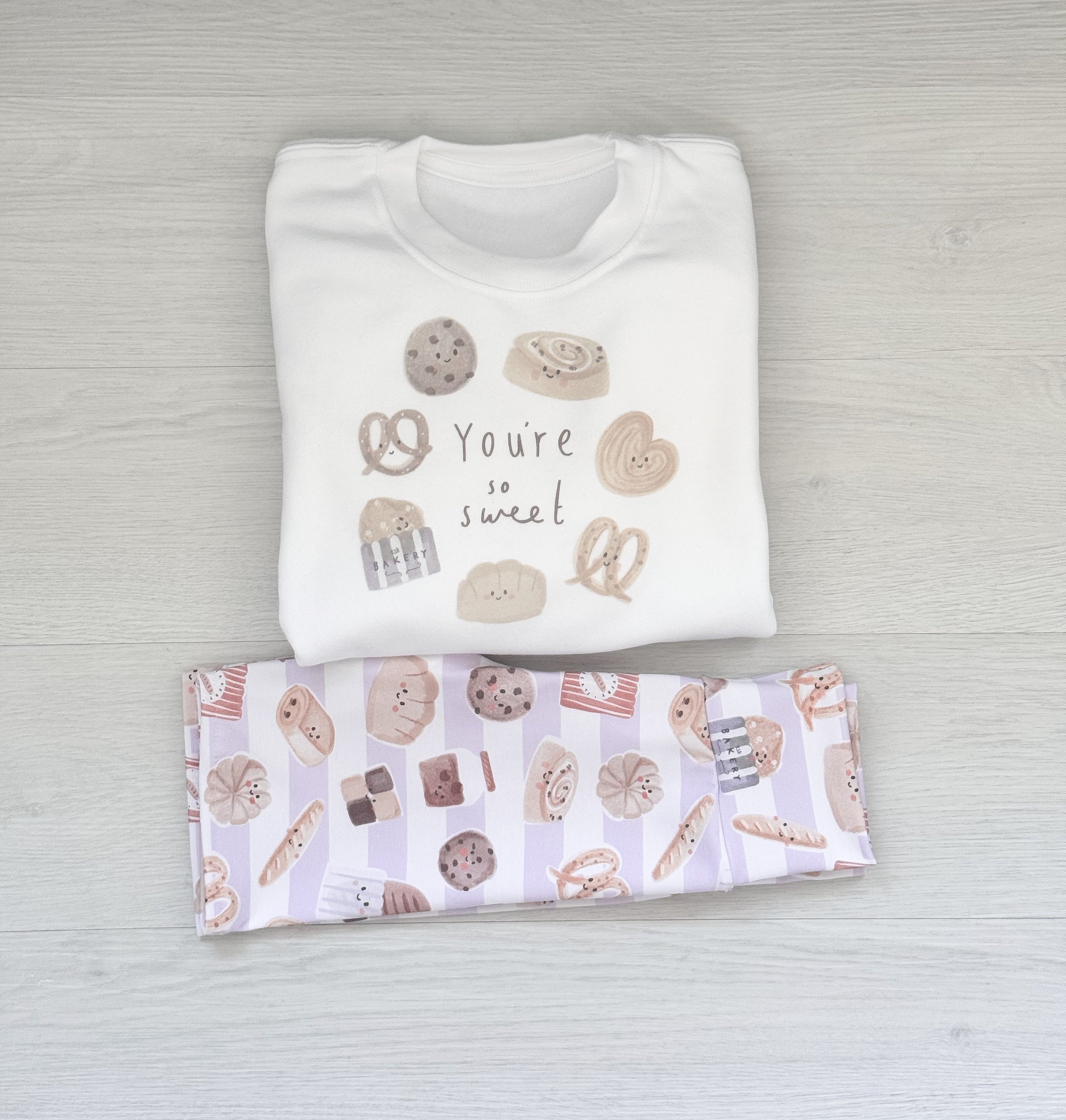 SET girls croissants cycling shorts set