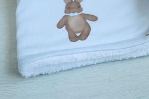 Blanket and baby grow set