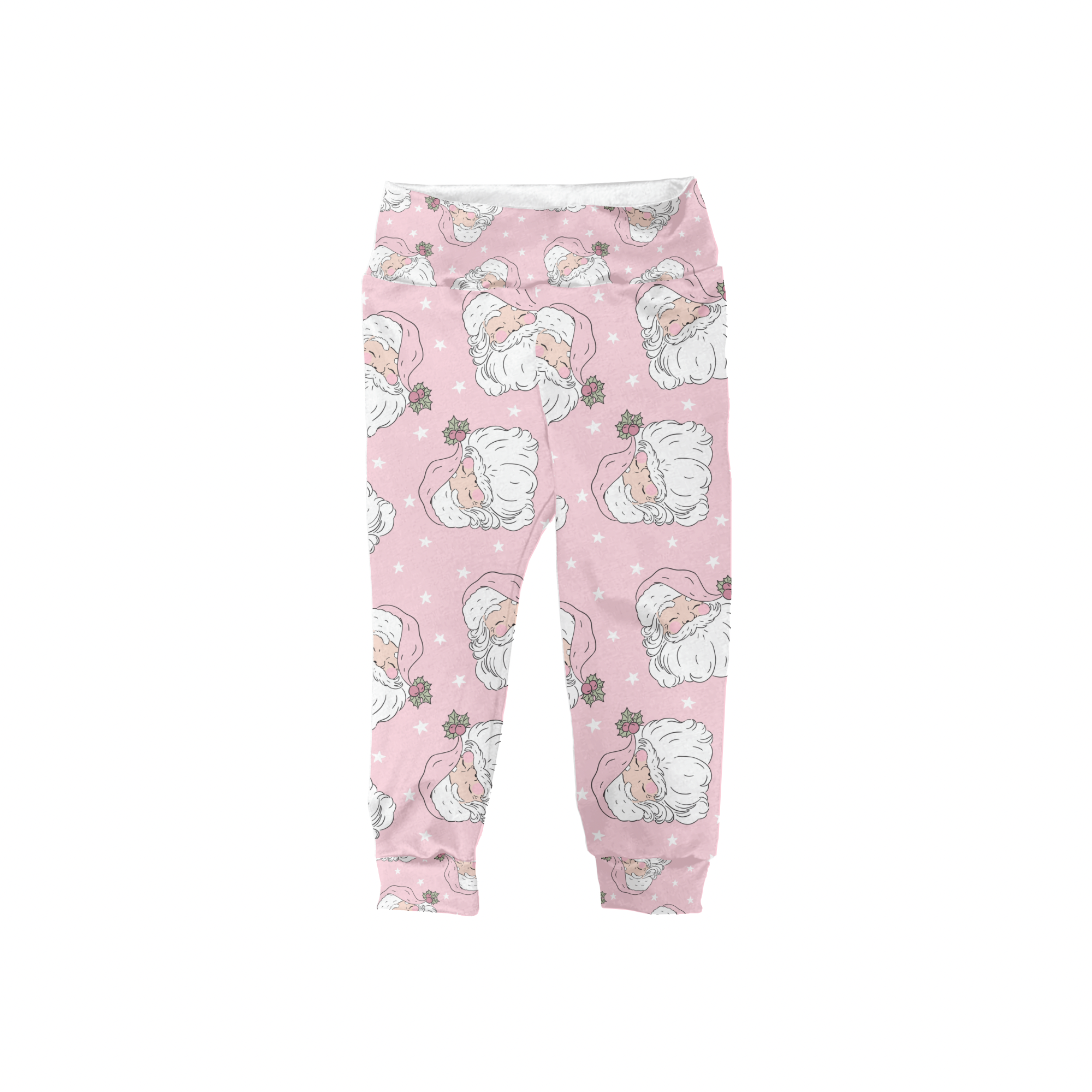 Pink Santa Leggings