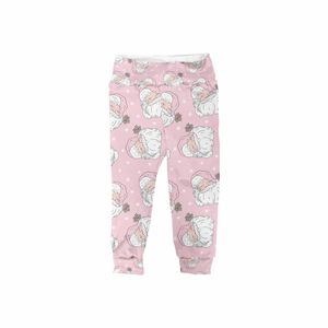 Pink Santa Leggings