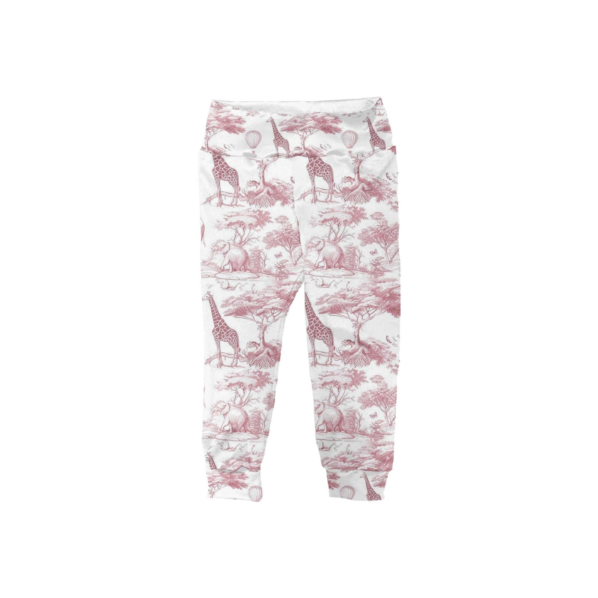 Rose Pink Safari Leggings