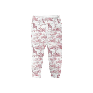 Rose Pink Safari Leggings