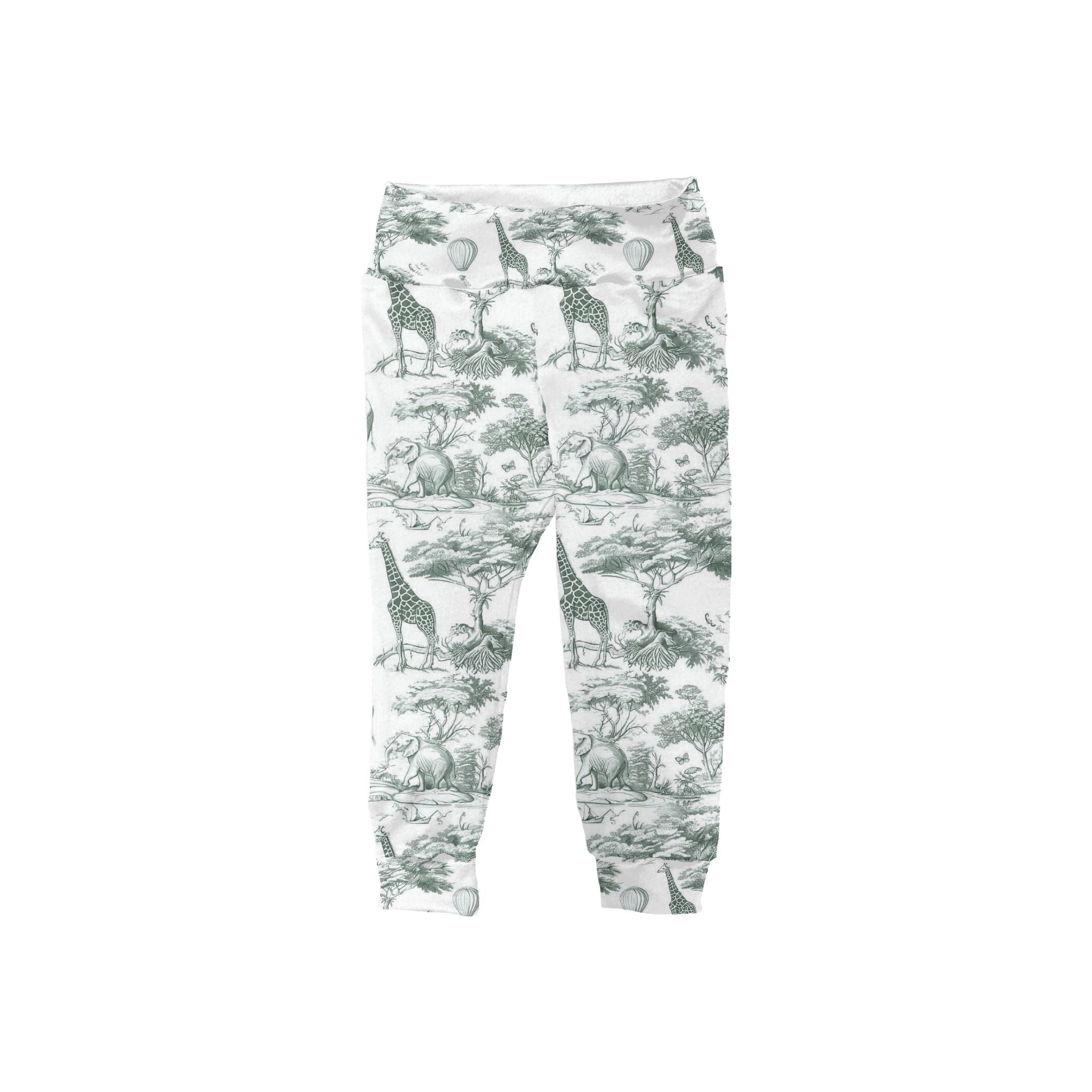 Bottle Green Safari Leggings