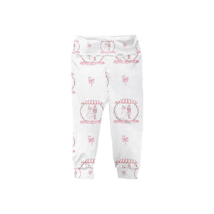 Pink Christmas Leggings