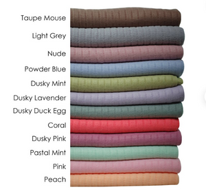 WIDE RIB ROLL NECK 26+COLOURS