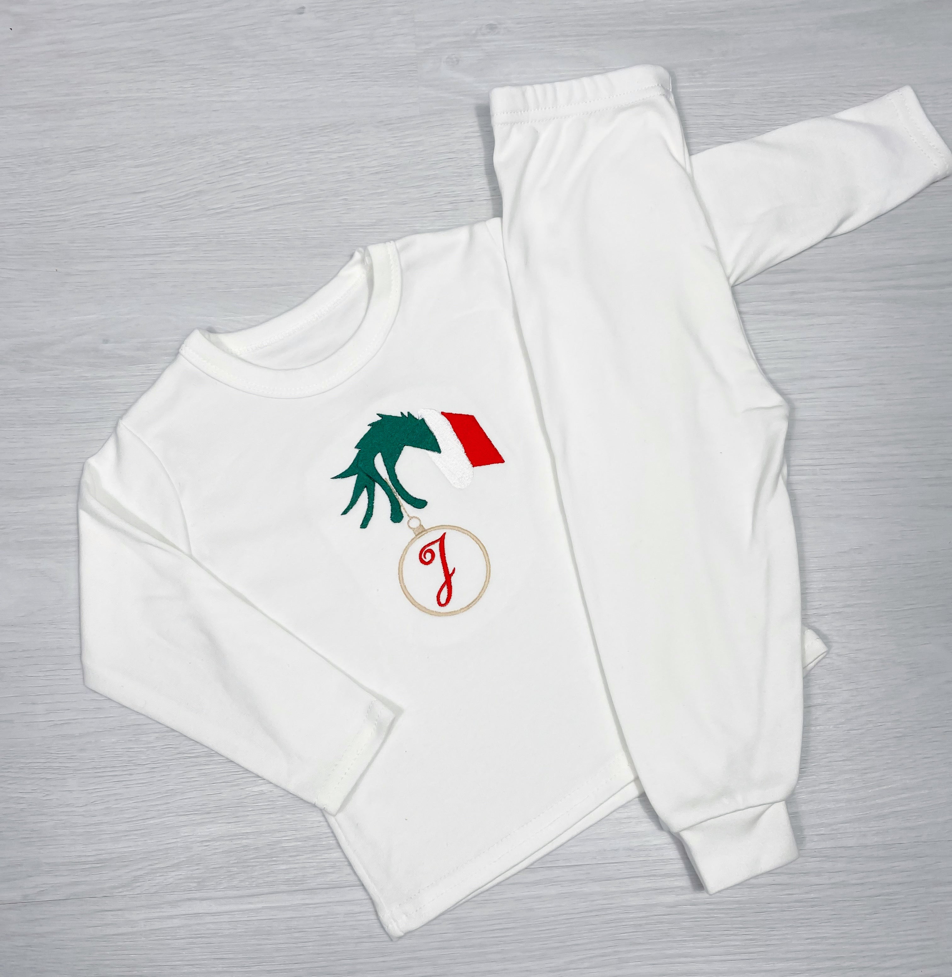 Christmas Grinch Personalised Pj's